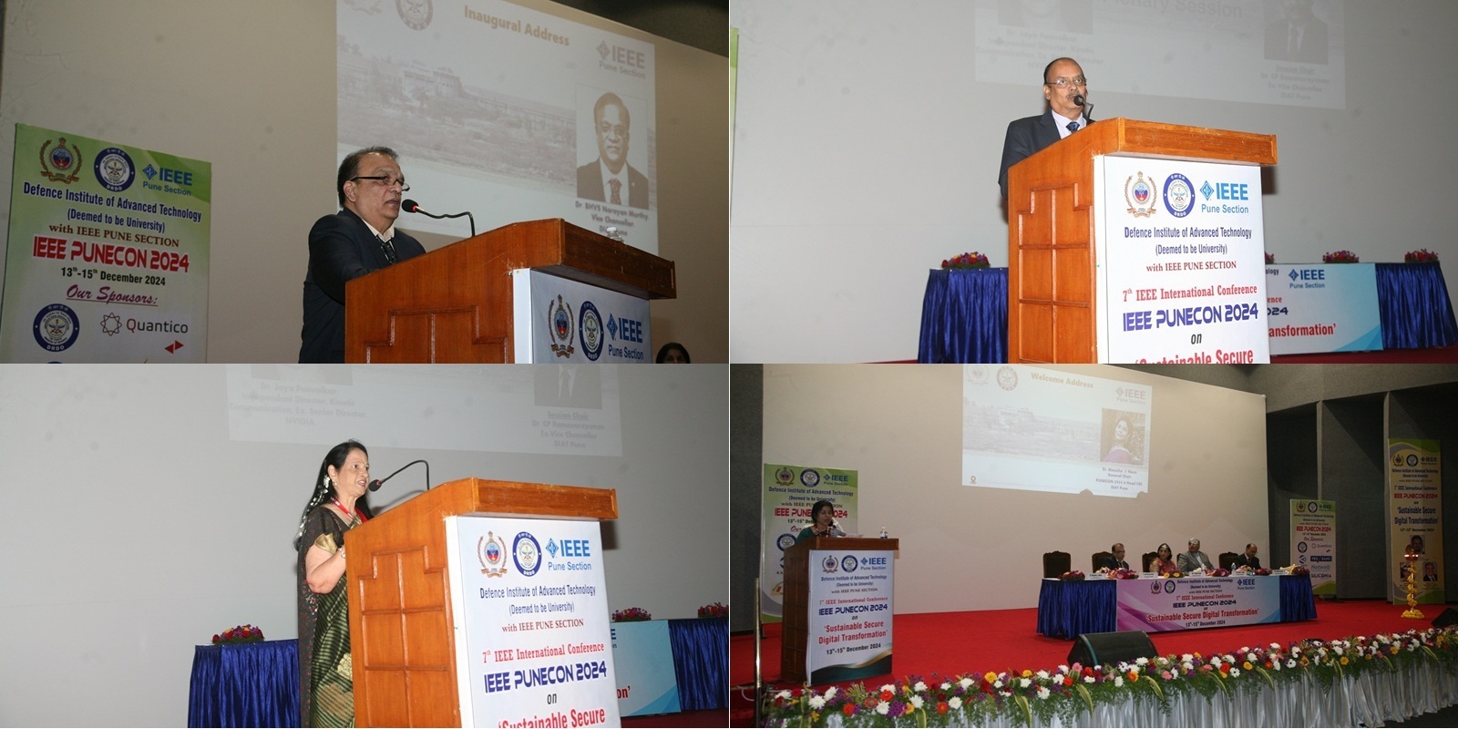 Inaugural of 7th International IEEE PUNECON-2024 on 13th Dec 2024 at DIAT(DU)