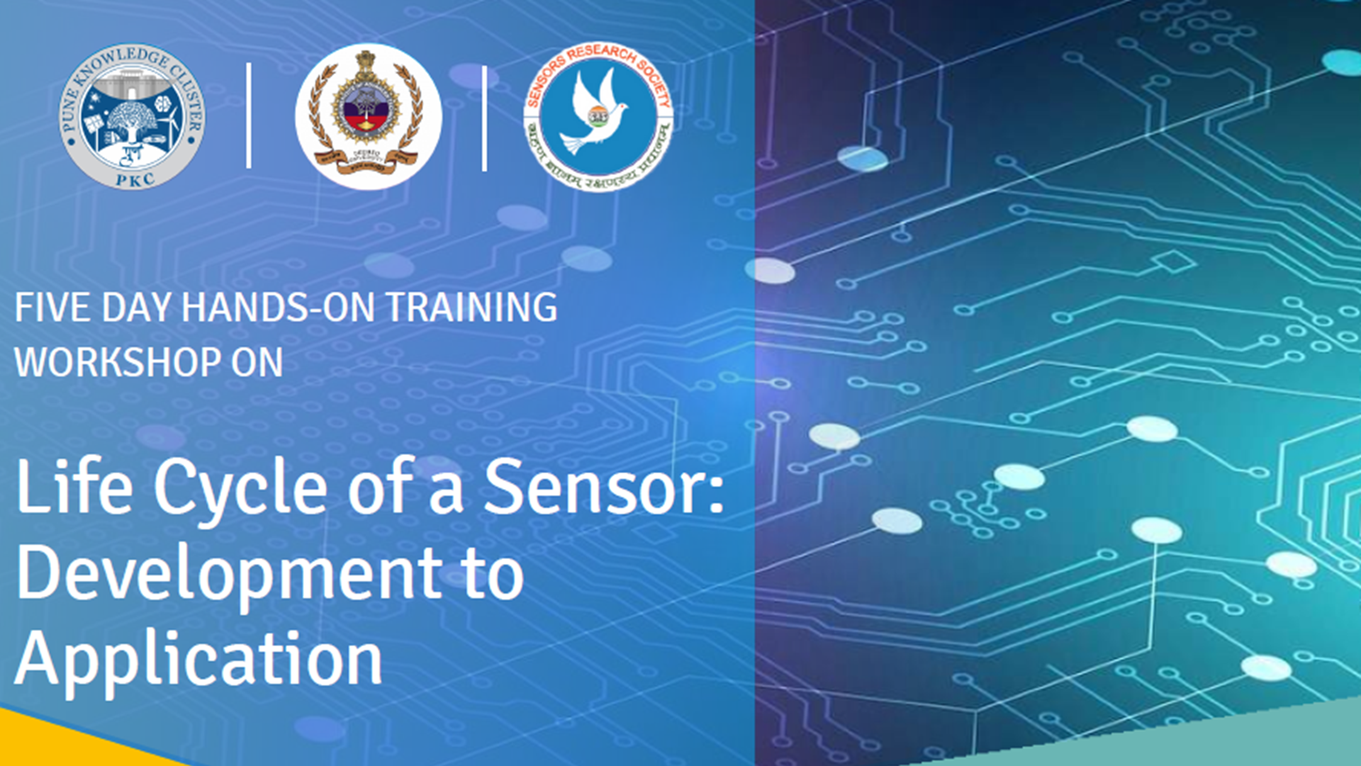 Five Day Hands-on Training workshop on "Life Cycle of a Sensor: Development to Application" from Feb 17th to 21st 2025