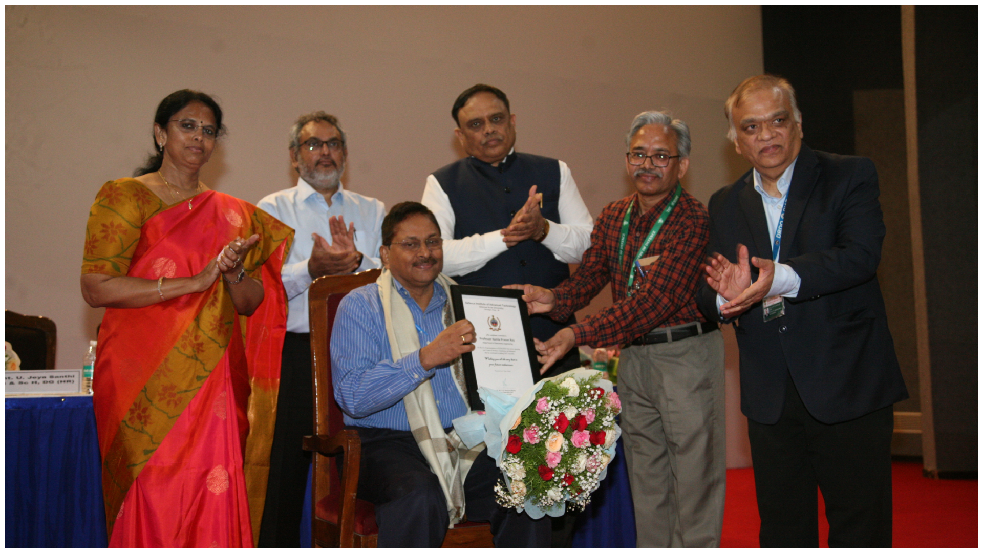 DIAT Raising Day Celebration on 09th May 2025. Felicitation for Prof (Dr.) K P Ray on Superannuation.