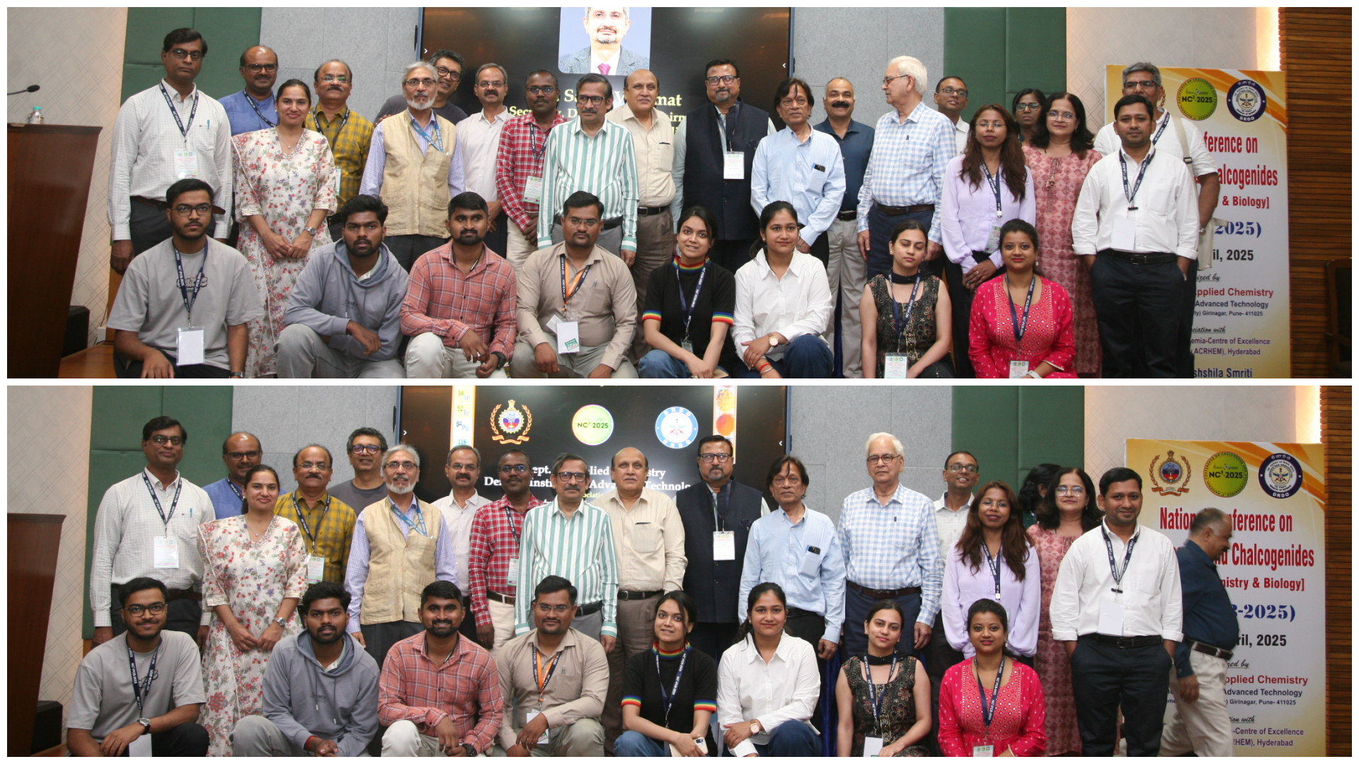The department of Applied Chemistry has successfully conducted National Conference on Chalcogens and Chalcogenides- Physics, Chemistry and Biology (NC3-PCB-2025) during 24th and 25th April 2025.