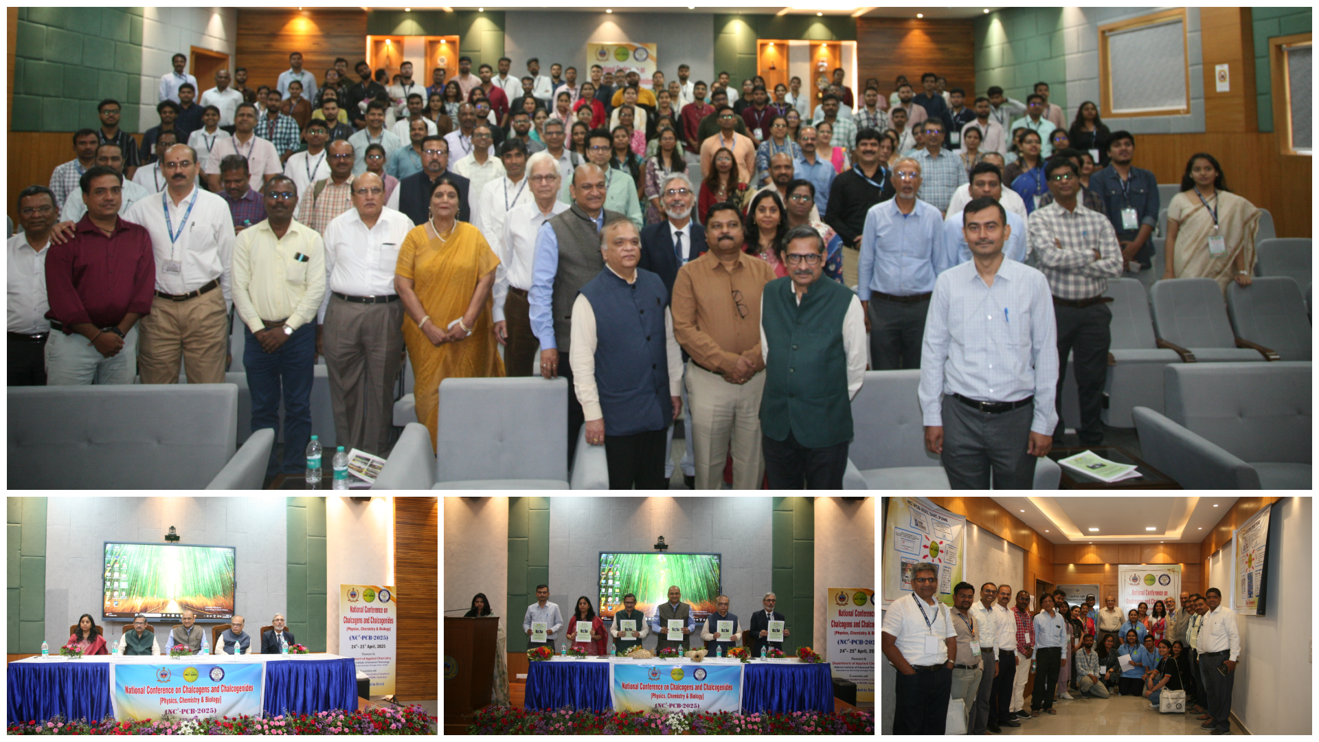 The department of Applied Chemistry has successfully conducted National Conference on Chalcogens and Chalcogenides- Physics, Chemistry and Biology (NC3-PCB-2025) during 24th and 25th April 2025.