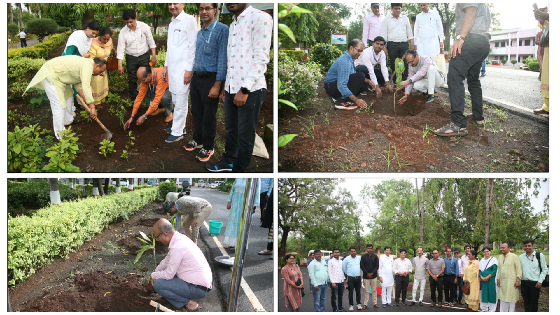 Plantation Drive @ DIAT on the occasion of World Environment Day, 5th June 2025