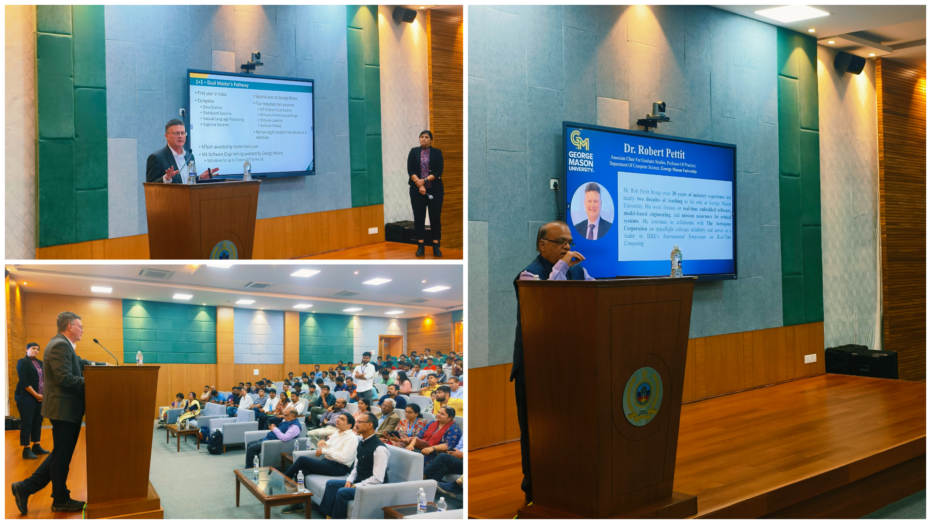 Expert talk by Dr Rob Pettit, Professor of Practice, George Mason University, USA Organized at DIAT on 28th Oct 2025 - Hon. VC address & Expert talk