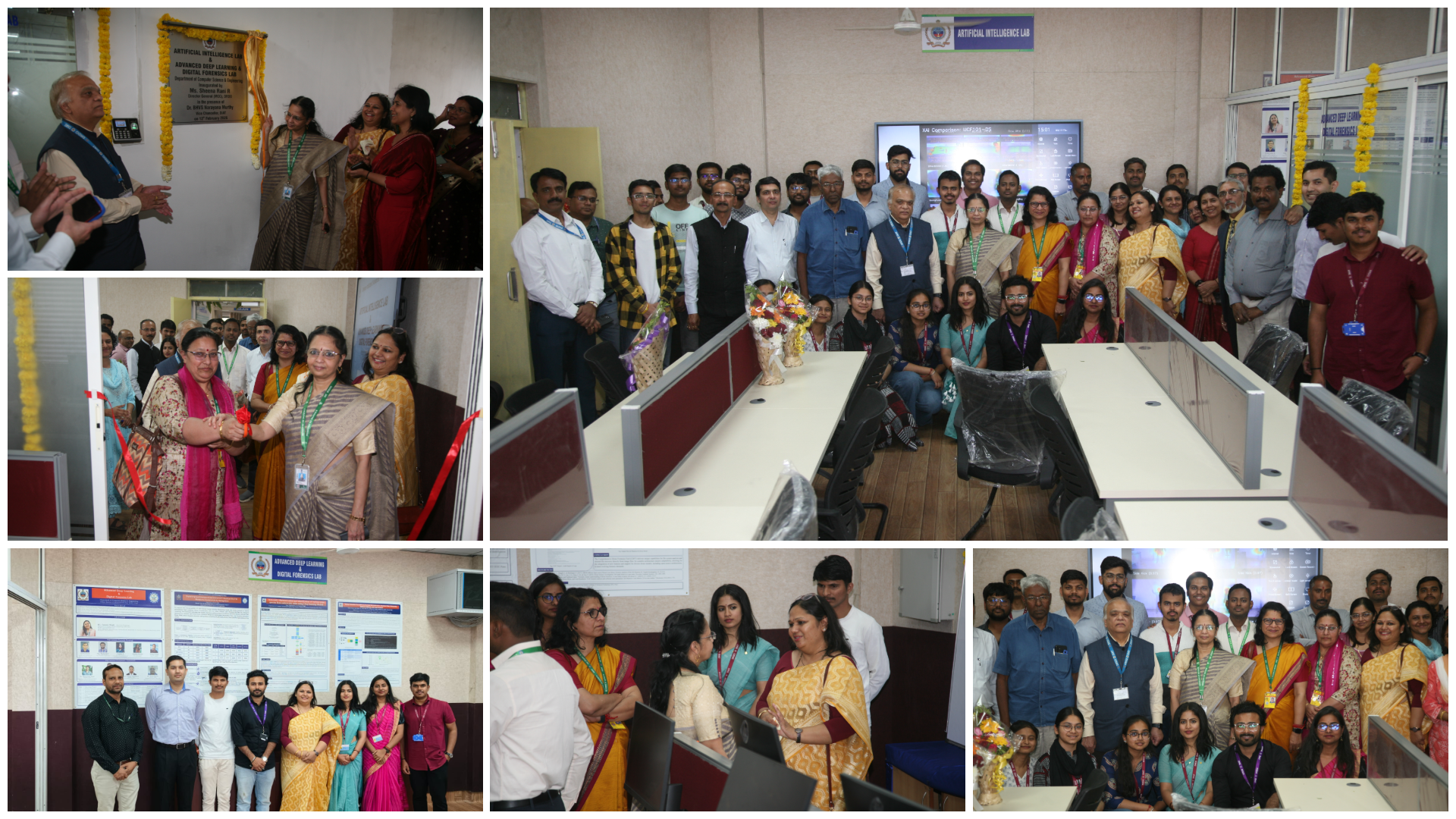 Inauguration Ceremony of Artificial Intelligence Lab and Advanced Deep Learning & Digital Forensics Lab at DIAT(DU) on 12th Feb 2026.
